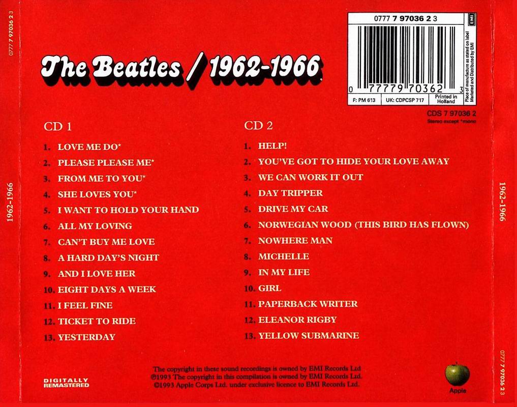 The+beatles+1962+1966+the+red+album
