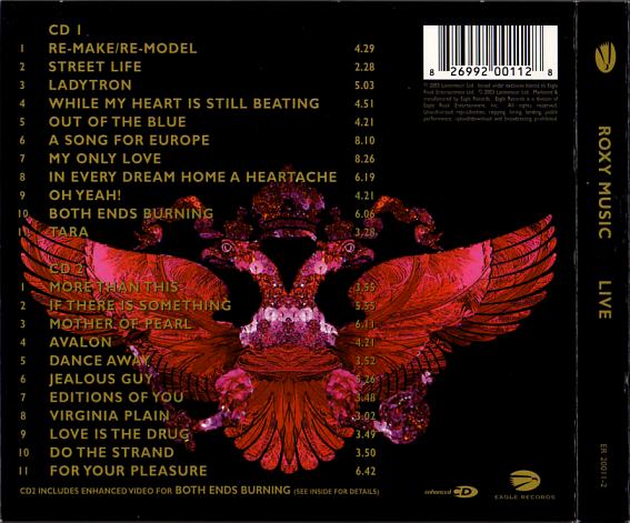 Bryan Ferry And Roxy Music - The Price Of Love Bryan Ferry And Roxy Music - The Price Of Love