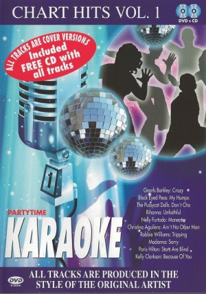 Karaoke - Chart Hits Vol. 1  Dvd + Cd