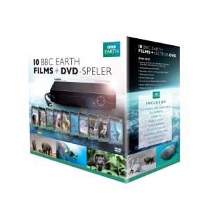  BBC Earth Box (10 Films + DVD Speler)