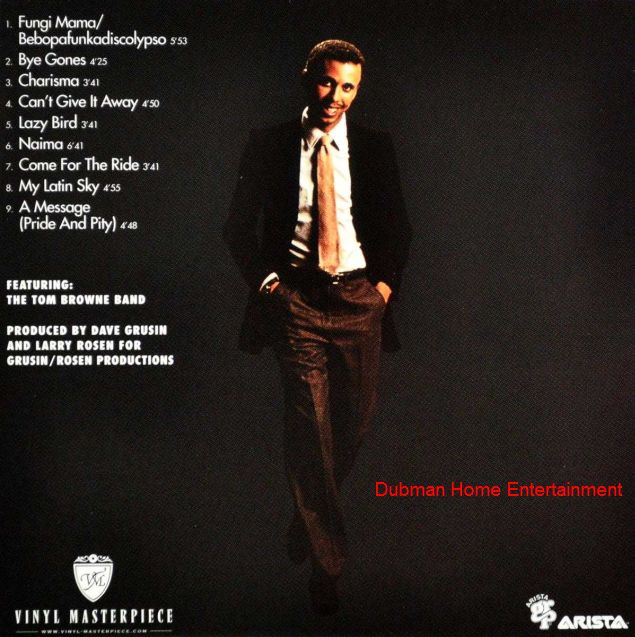 Tom Browne Yours Truly Dubman Home Entertainment tom browne yours truly dubman home