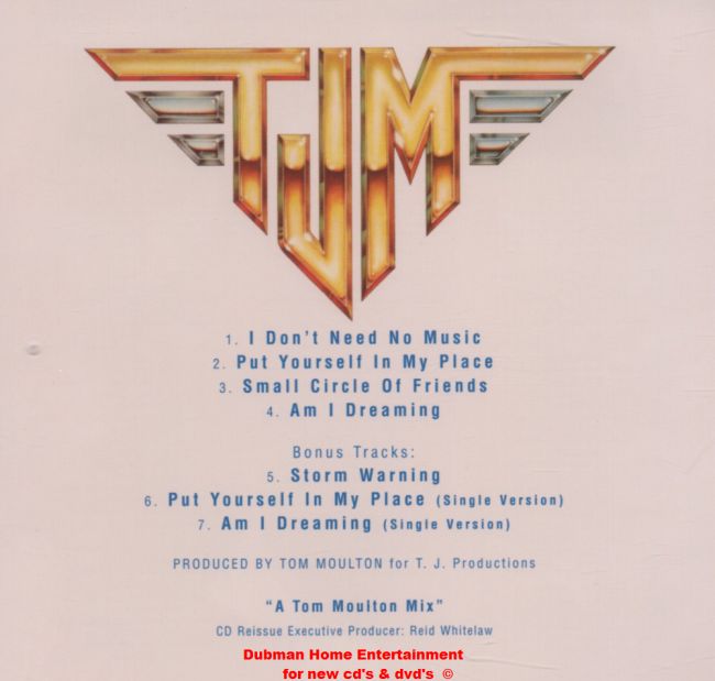 Tom Moulton - TJM BBR 0050 - Dubman Home Entertainment