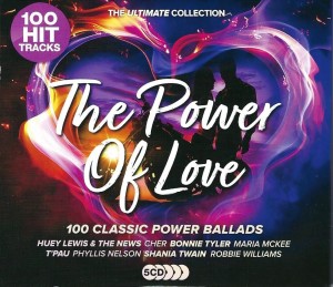 V/a - The Power Of Love - 100 Classic Power Ballads  5-cd