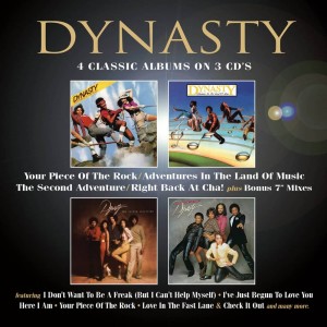 Dynasty -  Your Piece Of The Rock / Adventures In The Land Of Music / The Second Adventure / Right Back At Cha  3CD