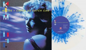 Kim Wilde: Catch As Catch Can, Clear With Blue Splatter Vinyl LP