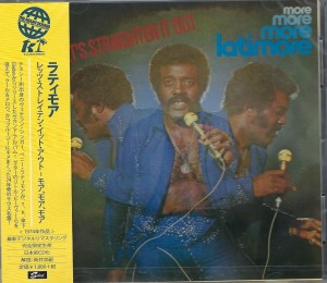 Latimore  – Let's Straighten It Out - More, More, More, Latimore