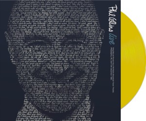 Phil Collins - Live     Yellow LP