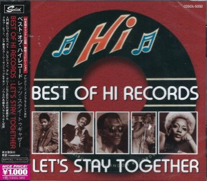V/a - Best Of Hi Records - Let's Stay Together