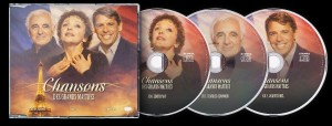 Chansons des Grand Maitres  3-cd 