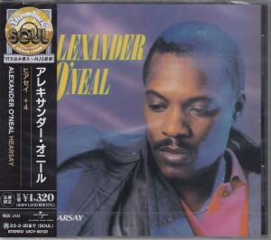 Alexander O'Neal – Hearsay   Japan import