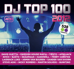 DJ Top 100 2012  -  4 cd boxset