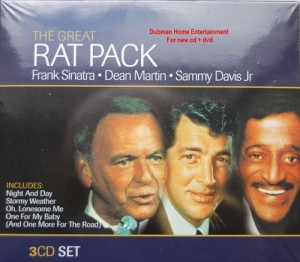 The Great Rat Pack -  Frank Sinatra, Dean Martin, Sammy Davis Jr.