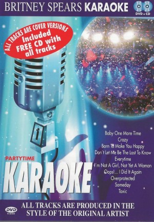 Karaoke - Britney Spears Karaoke  Dvd + CD