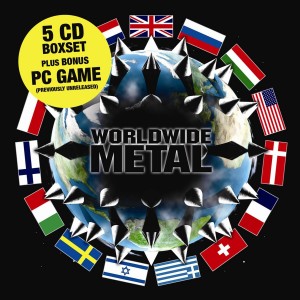 World Wide Metal Box - 5cd box + game
