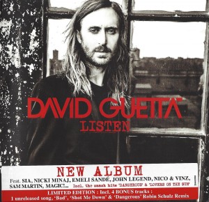 David Guetta - Listen - Deluxe Edtion 2-cd