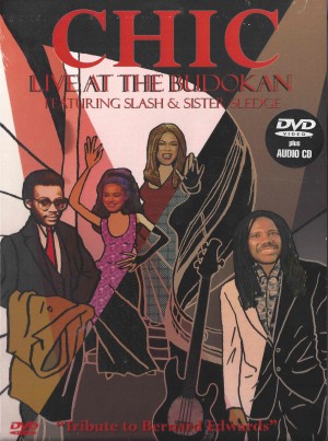 Chic Feat. Slash  & Sister Sledge ‎– Live At The Budokan 1996 dvd + cd 